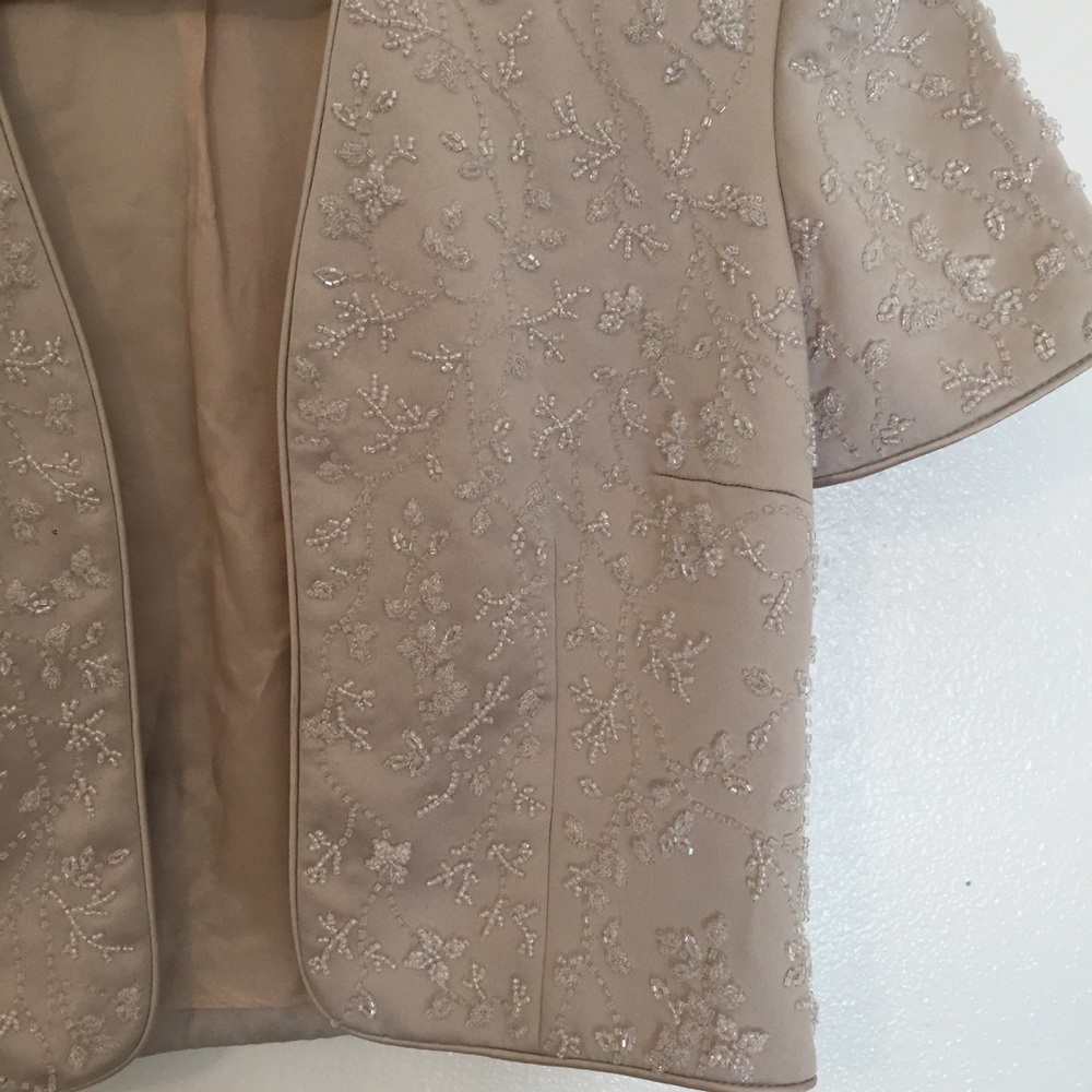 Bejeweled satin vest - Picture 4 of 4